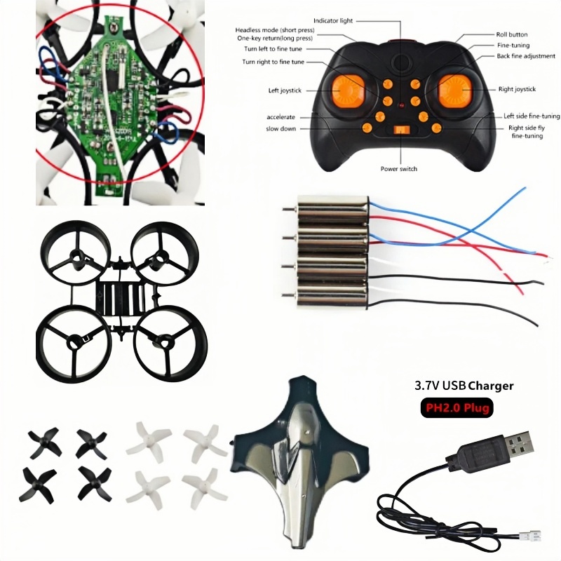 Drone Kit Fpv - Kit Drone DIY Lengkap 2.4G 6Axis