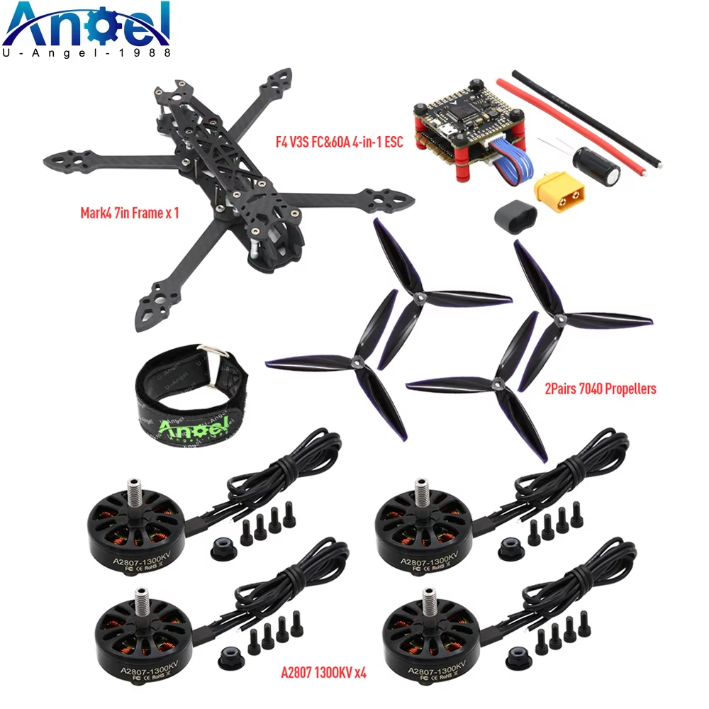 Drone Kit Beginner - Mark4 Mark 4 7 inci 295mm