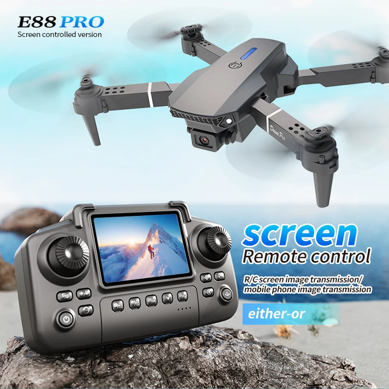 Drone E88 PRO Profesional deng - Drone Kit Professional ulasan dan harga