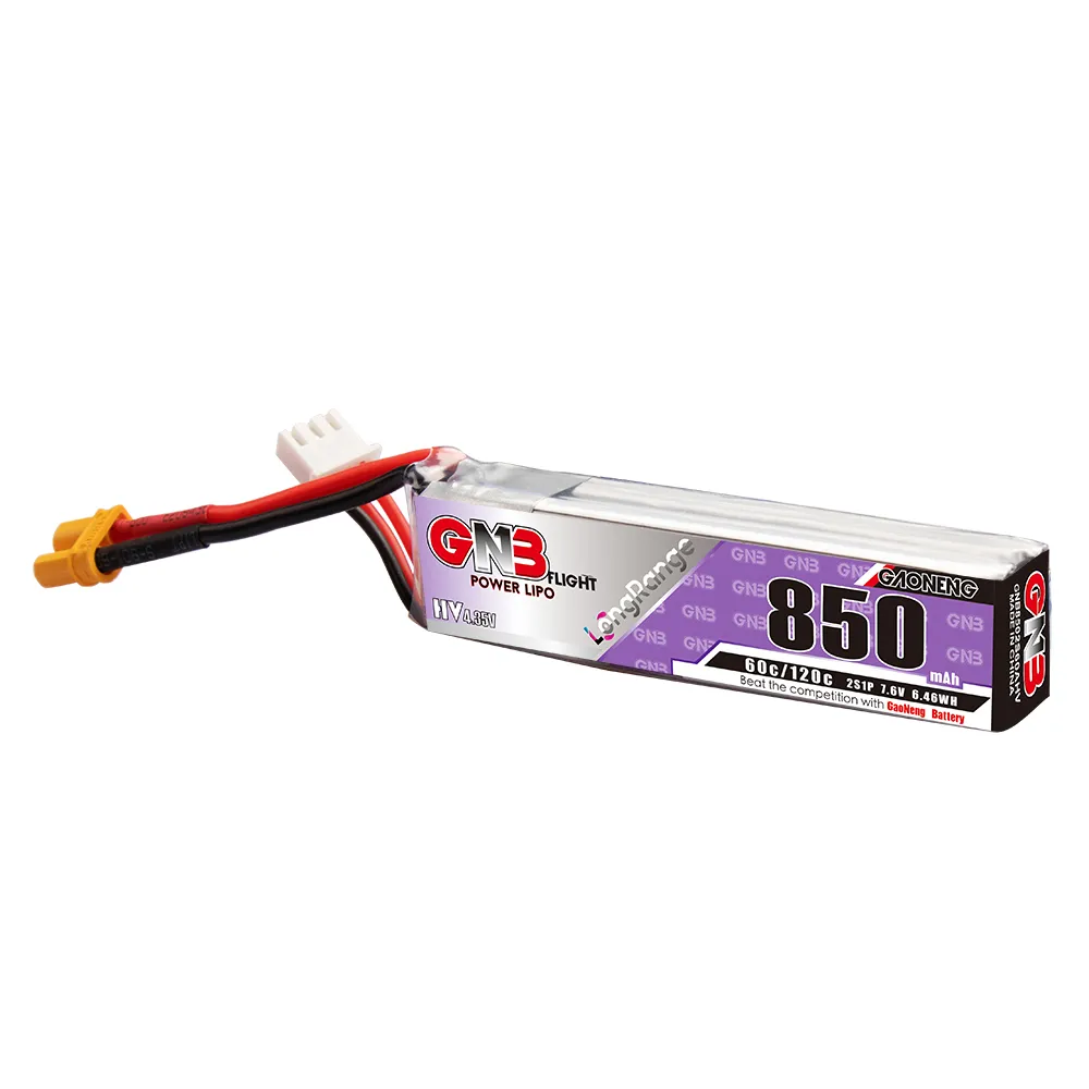 Baterai LiPo GAONENG GNB 850mA - Drone Kit Long Range ulasan dan harga