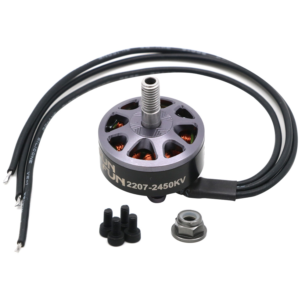 1/4pcs Set Sun Fun 2207 Motor  - Drone Kit Beginner ulasan dan harga